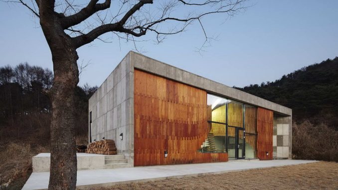 Дом для художника в Южной Корее