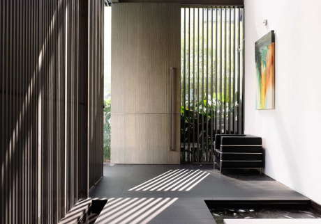 Дом "Вертикальная прогрессия" (Vertical Progression) в Сингапуре от Hyla Architects.