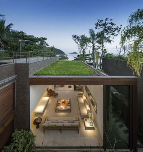 4 дома у океана в Бразилии