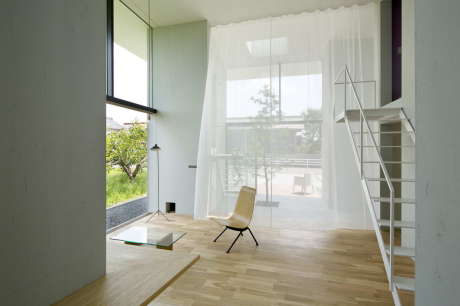 Дом в Оно (House in Ohno) в Японии от Airhouse Design Office.