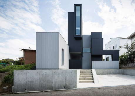 Дом Пейзаж (Scape House) в Японии от FORM / Kouichi Kimura Architects.