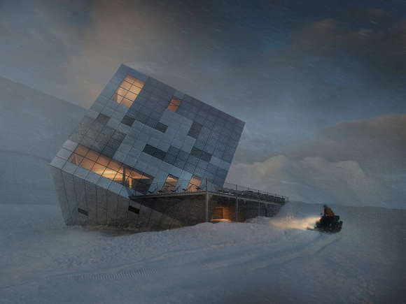 Cuboidal Mountain Hut 4