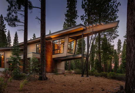 Дом Полёт (Flight House) в США от Sage Architecture.