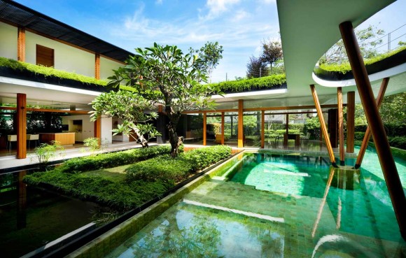 Дом-сад в Сингапуре