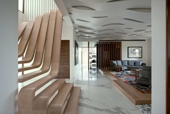 Квартира SDM (SDM Apartment) в Индии от Arquitectura en Movimiento Workshop.