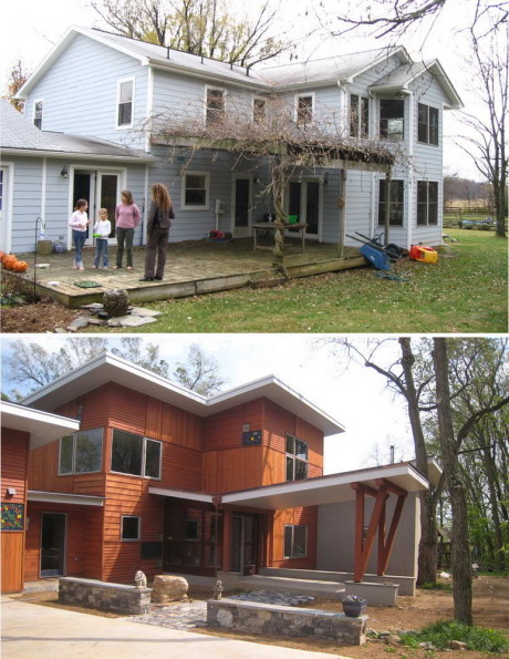 Реконструкция сельского дома (Renovation Farmhouse) в США от Reader & Swartz Architects.