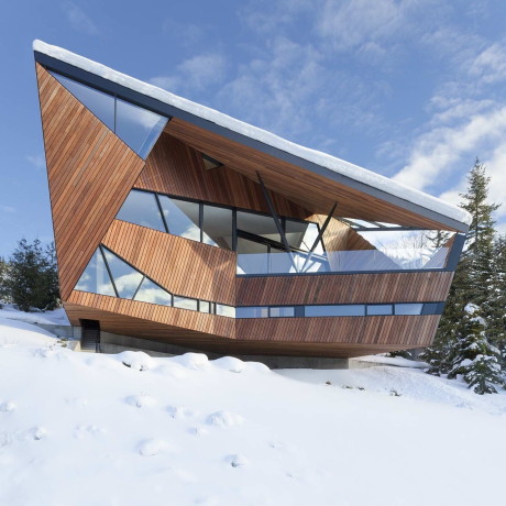 Дом Хадавэй (Hadaway House) в Канаде от Patkau Architects.