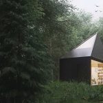 Домик в лесу (Cabin in the forest) в Польше от Tomek Michalski.