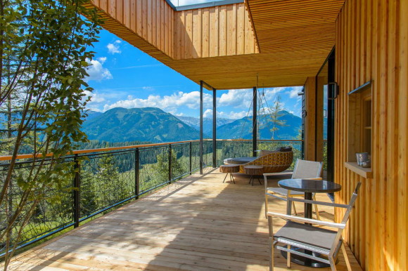 Architekturfotos - neue Chalets am Steirereck Pogusch