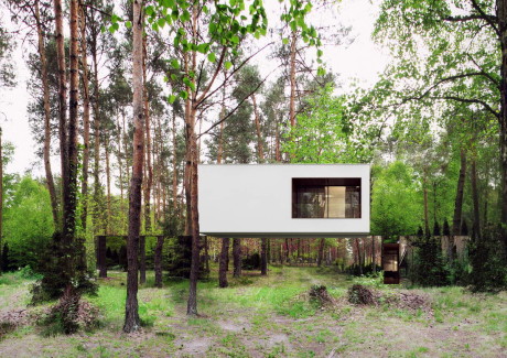 Дом Изабелин (Izabelin House) в Польше от REFORM Architekt.