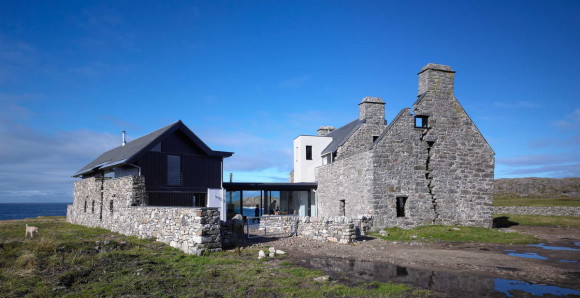 Каменный дом в Шотландии