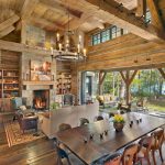 Семейный дом у озера (Family Lake Lodge) в США, от Platt Architecture.