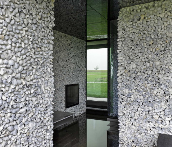 The Flint House, Waddesdon. Architect Charlotte Skene Catling