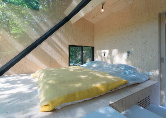 Трансформация лесного дома (Transformation Forest House) в Голландии от Bloot Architecture.