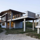Дом на зыбучих песках (House of Shifting Sands) в США от Ruhl Walker Architects.