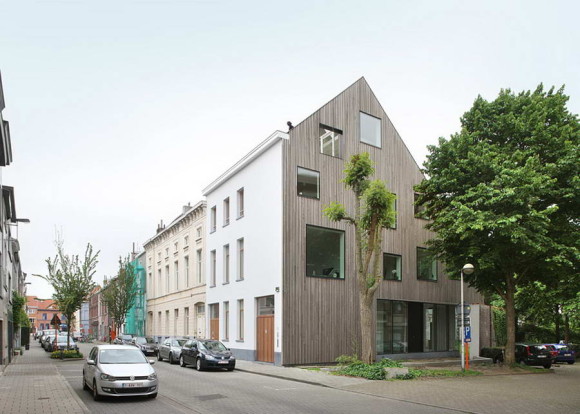 Реконструкция городского дома в Бельгии