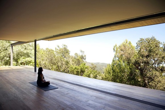 Домик для медитации (Sonoma Retreat) в США от Aidlin Darling Design.