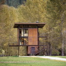 Приют Дельта (Delta Shelter) в США от Olson Kundig Architects.