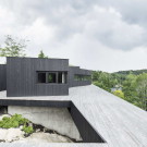 Дом La Heronniere в Канаде от Alain Carle Architecte.