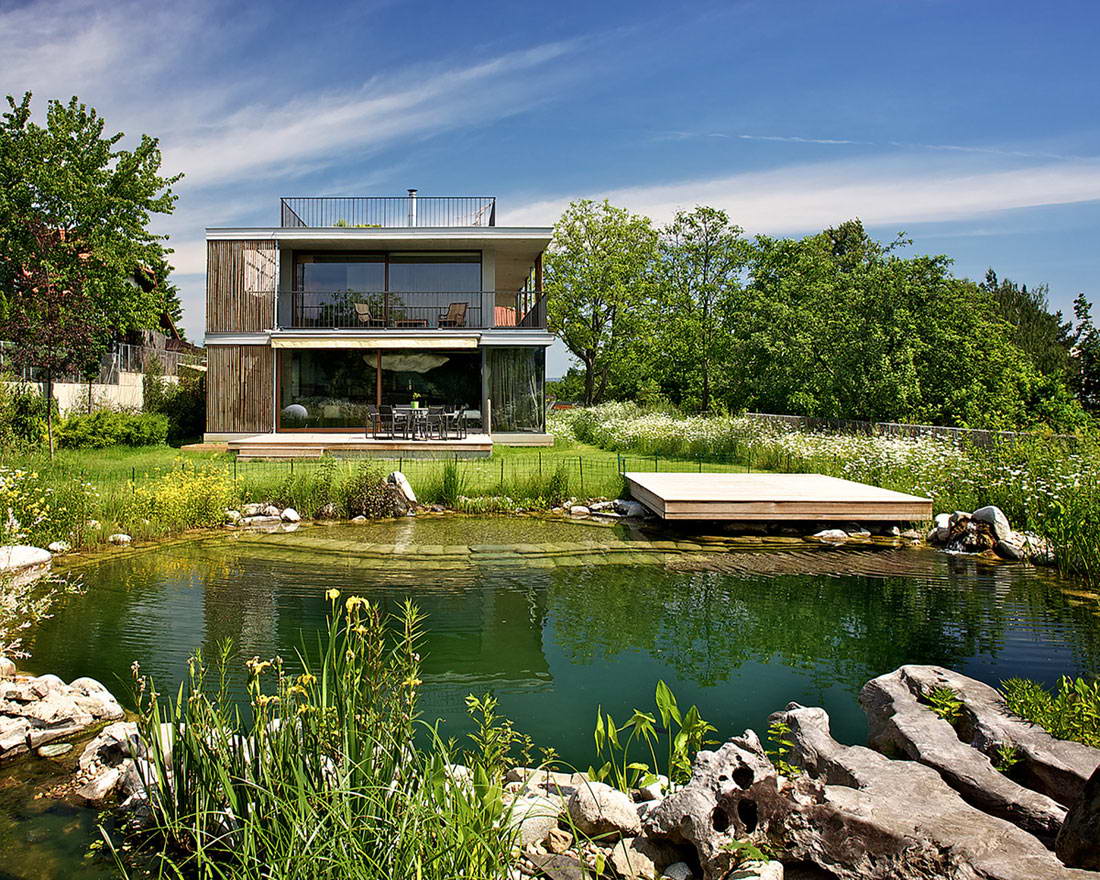 Бамбуковый дом (Bamboo House) в Чехии от Atelier Stepan.