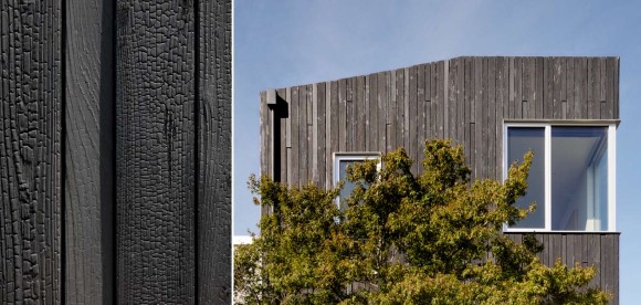 Дом Шоу Суджи Бан (Shou Sugi Ban House) в США от Schwartz and Architecture.