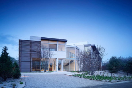 Дом в дюнах (House in the Dunes) в США от Stelle Lomont Rouhani Architects.