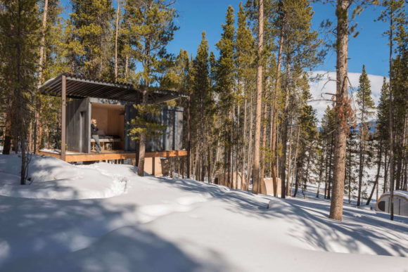 Микро кабины (Micro Cabins) в США от Colorado Building Workshop / University of Colorado Denver.