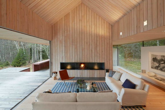 Летний домик (Summer House Svartno) в Швеции от Arkitektstudio Widjedal Racki.