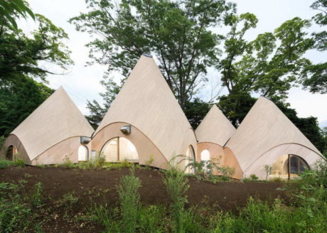 Дом-палатка в Японии