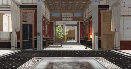 Исследователи из Лундского университета
создали трёхмерную видеореконструкцию дома богатого вольноотпущенника Луция Цецилия Юкунда в Помпеях, используя методы традиционной археологии и современные 3D-технологии.