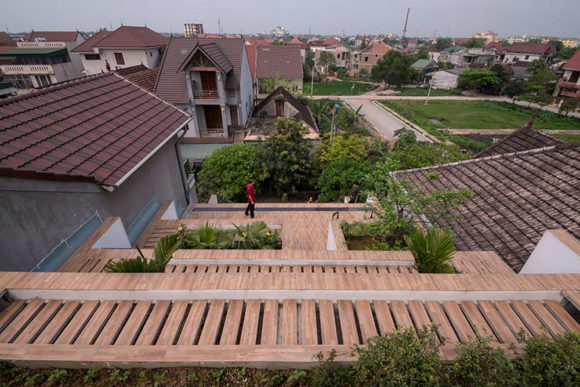 Дом с террасами (Terraces Home) во Вьетнаме от H&P Architects.