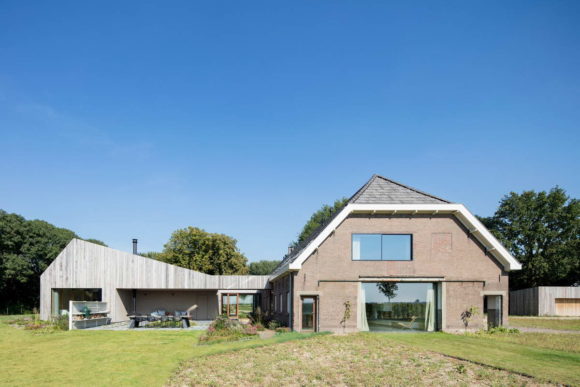 Современный сельский дом в Голландии