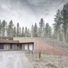 Дом, пророщенный из леса (Sprouting from a forest) в Финляндии от alt Architects.