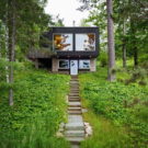 Хижина (Hyytinen Cabin) в США от Salmela Architect.