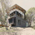 Хижина (Toodyay Shack) в Австралии от Paul Wakelam Architect — A Workshop.