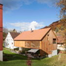 Конверсия мельницы (Conversion Mill Barn) в Швейцарии от Beck + Oser Architekten.