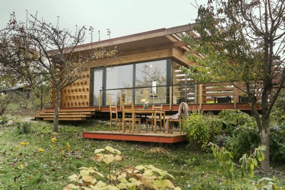 Летний дом (Summer House) в Белоруссии от Студии Zrobym architects.