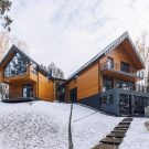 Дом в Тюмени (House in Tyumen) в России от A61architects и YYdesign.