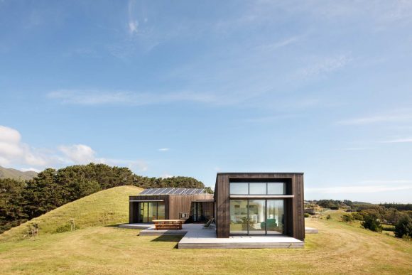 Дом Пека-Пека I (Peka Peka House I) в Новой Зеландии от Herriot Melhuish O’Neill Architects.