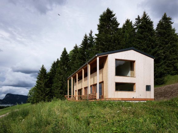 Дом с видом на озеро в Швейцарии 5