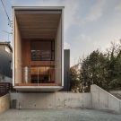 Дом с вылетом (Fly Out House) в Японии от Tatsuyuki Takagi Architects Associates.