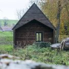 Лесной домик (Woodland Cabin) в Бельгии от De Rosee Sa Architects.