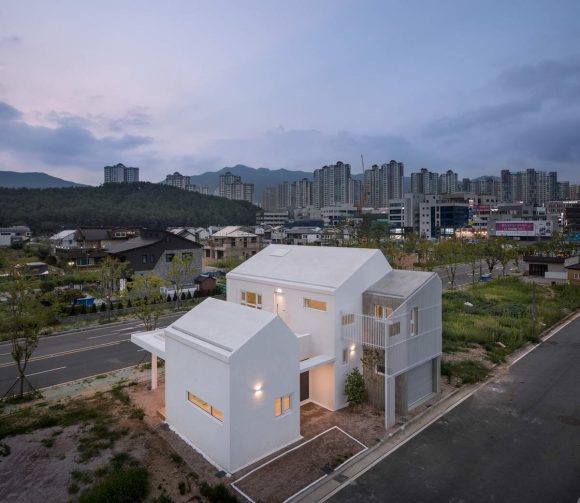 Растущий дом в Южной Корее