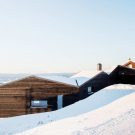 Домик в Шушеэне (Cabin Sjusjoen) в Норвегии от Aslak Haanshuus Arkitekter.