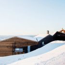 Домик в Шушеэне (Cabin Sjusjoen) в Норвегии от Aslak Haanshuus Arkitekter.