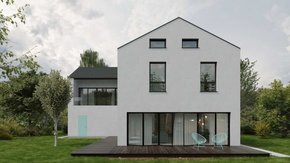 Дом для простой жизни (Easy Living House) в Польше от Marmur Studio.