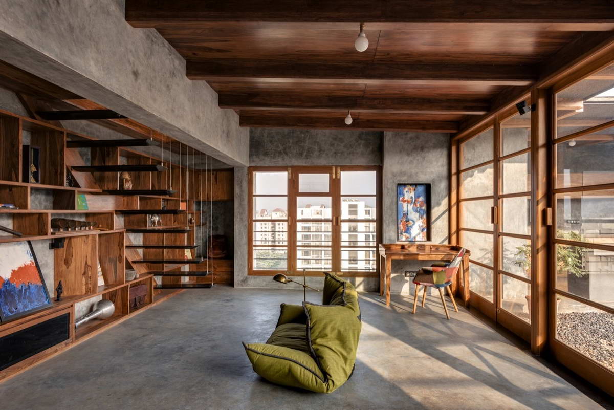 Веранда на крыше (Veranda on a Roof) в Индии от Studio Course. Веранда на крыше (Veranda on a Roof) в Индии от Studio Course.