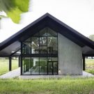 Охотничий дом (House of Hunting) в Дании от Arkitema Architects.