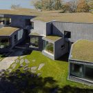 Сморщенная плоскостная вилла (Wrinkled Planar Villa) в США от Steven Holl Architects.