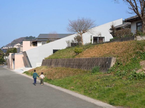 Скользящий дом в Японии